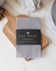 Beige Striped organic cotton wrap
