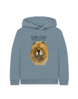 Red Chow Chow Kids' Hoodie – Snuggly Style for Little Dog Lovers!