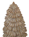 Medium Pine Tree Sculpture with Frosted Finish