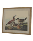 Charming Beaded Duck Linen Art | Flora & Fauna Collection