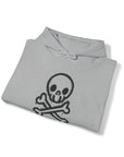 Graphic Print Unisex Hooded Sweatshirt