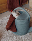 Decorative Watering Can Style Storage Basket