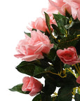 Leaf Design 90cm Pink Rose Tree-2