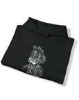 Graphic Print Unisex Hooded Sweatshirt