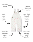 Love Heart Dungarees