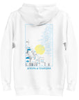 Santorini Landmark Cotton Blend Hoodie