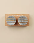 Giana Grey Marble Round Drawer Knobs