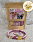 Make Your Own Dog Collar & Friendship Bracelet Craft Kit - PINK
