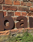BAR Metal Letters Sign