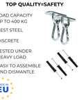 MAMOI® Ceiling hook, Heavy duty bracket, Attachment and hanging accessories for baby swing, swing chair and hammock, Ceiling mount and punch bag hooks-3