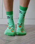 Caution I'm Prickly Bamboo Socks