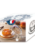 Glass Bee Butter Dish Set