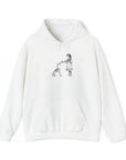 Graphic Print Unisex Hooded Sweatshirt