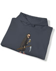 Graphic Print Unisex Hooded Sweatshirt