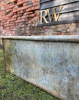 Reclaimed Galvanised Trough Garden Planter / Raised Bed Plant Tree Shrub Herb Pot CC