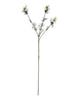 White Nigella Seed Faux Flower Stem
