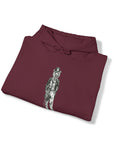 Graphic Print Unisex Hooded Sweatshirt