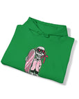 Graphic Print Unisex Hooded Sweatshirt