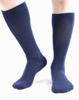 Cushioned Diabetic Bamboo Socks - Navy