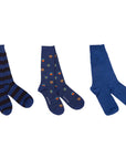 Hot Air Balloon Sock Box - 3 Pairs of Bamboo Socks (His)