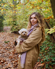 Purple Dog Jumper in Pure Merino Lambswool