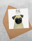 Snorty Potato Greetings – The Perfect Pug Card!