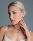 Layered Gold Filled Necklace Set