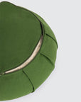 Yoga Studio GOTS Organic Cotton Crescent Lotus Zafu Buckwheat Cushion