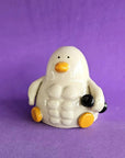 Russell with the Muscle (Gym Duck)