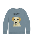 Crumb Catcher in Chief – The Yellow Labrador Kids' Sweatshirt