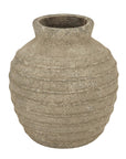 Elegant Medium Tuscan Grey Vase | Modern Home Decor