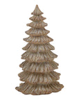 Medium Pine Tree Sculpture with Frosted Finish