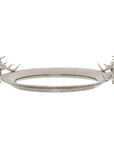 Elegant Stag Head Mirror Tray | Large Decorative Accent