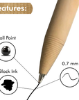 Paper Ballpoint Pens - 24 Pack