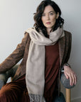 Indulge in Luxury with the Silky Baby Alpaca Shawl by Alpaka at www.brixbailey.com