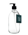 Clear Glass Pump Bottle-2