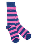 Striped Bamboo Sock Bundle - Four Pairs