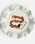 Woof Sausage Dog Plate