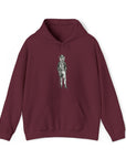 Graphic Print Unisex Hooded Sweatshirt