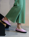 TOKU Budapest Slippers with Lambswool - Light Pink