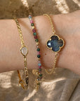 Tyche Gemstone Bracelet Labradorite