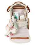 Large Diaper Backpack Cappuccino