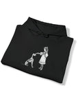 Graphic Print Unisex Hooded Sweatshirt