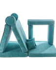 Large Modular Sofa for Kids - Premium Corduroy Turquise