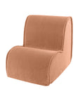 MeowBaby® Chair For Children, Corduroy - Brick