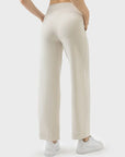 Drawstring Active Pants with Pockets-4