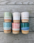 Flat white cups