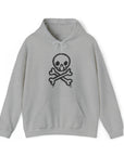 Graphic Print Unisex Hooded Sweatshirt