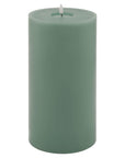Sage Green LED Wax Candle Melt Look