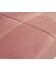 Vogue Pink Velvet Lounge Chair